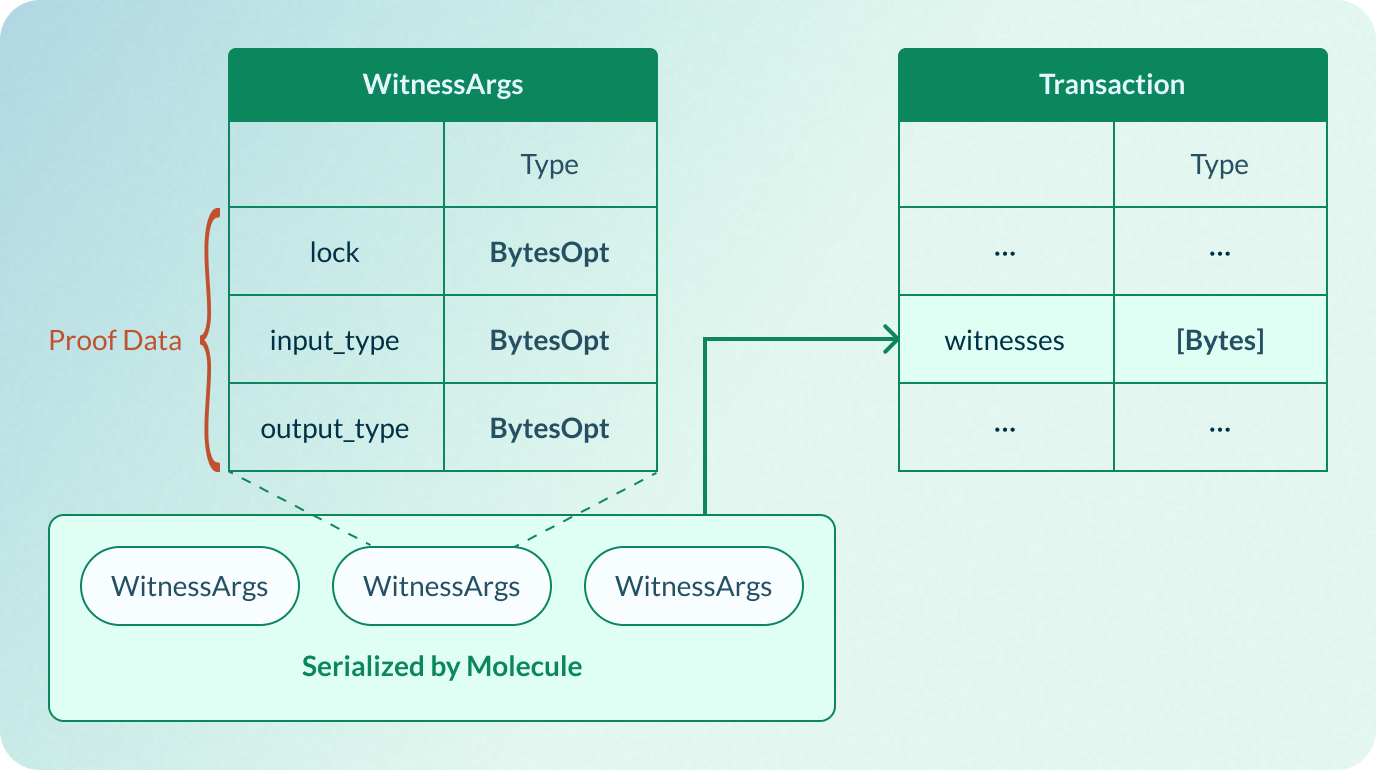 Structure of WitnessArg